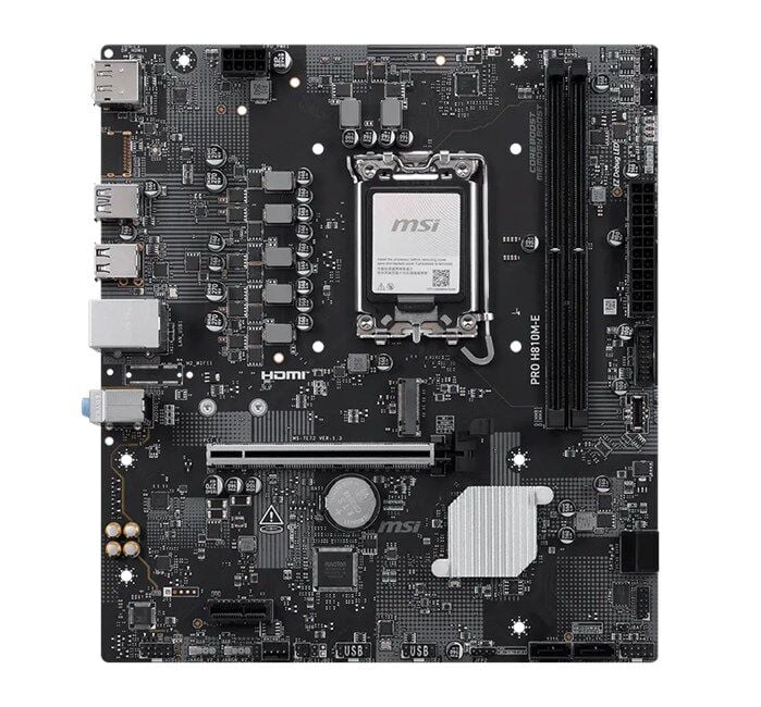 MSI PRO H810M-E DDR5 1851P Hdmi Dp