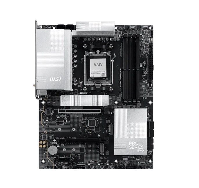 MSI PRO X870E-S EVO WIFI AM5 Ryzen D5 Hdmi Type-C