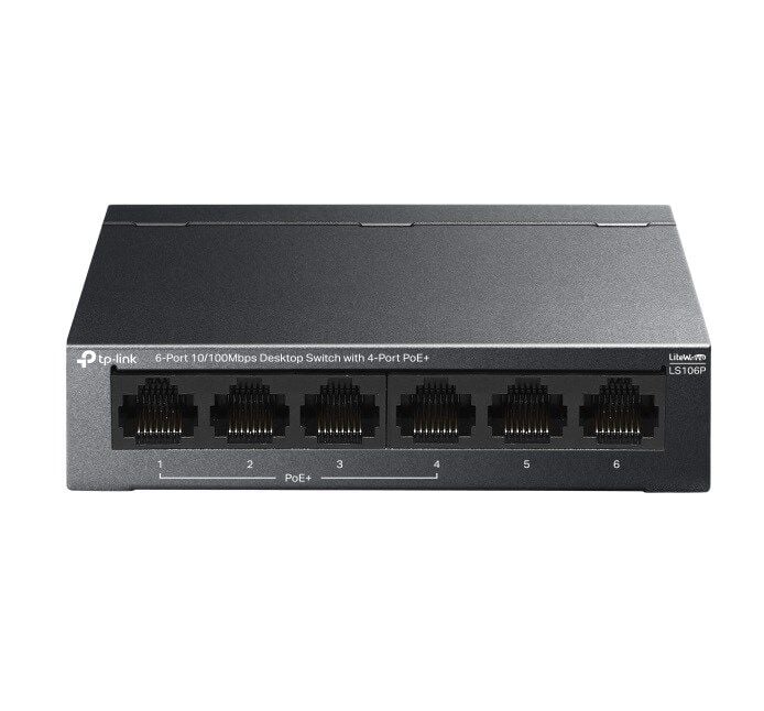 Tp-Link LS106P 6 Port 10/100 4 Port PoE Switch