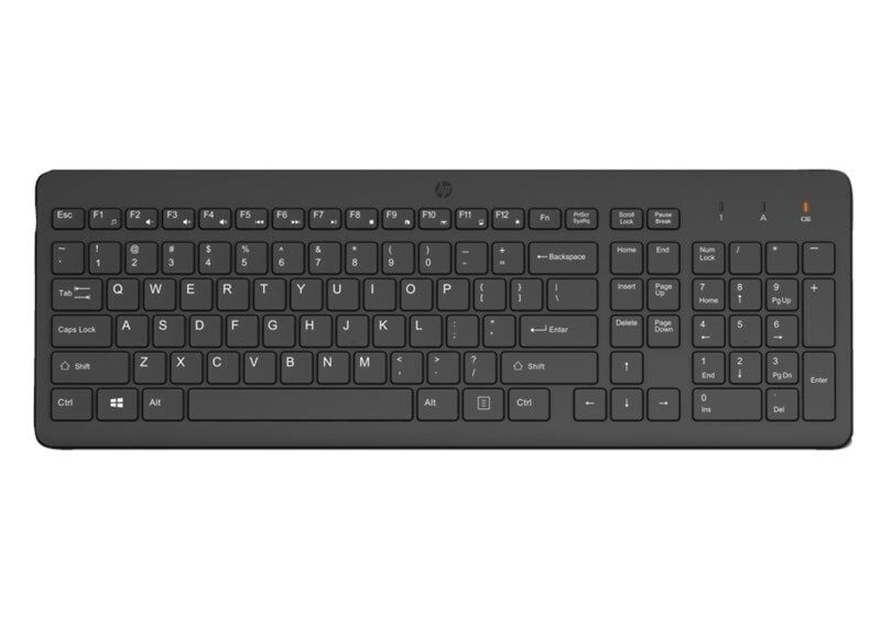 HP 225 Kablosuz Klavye Siyah (805T1AA)